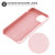 Coque iPhone 11 Pro Olixar en silicone doux – Rose pastel 7