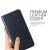 VRS Design Genuine Leather Diary iPhone 11 Case - Navy 4