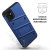 Zizo Bolt iPhone 11 Deksel & belteklemme - Blå/Svart 4
