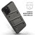 Zizo Bolt Series iPhone 11 Pro Case & Screen Protector - Harmaa /musta 6