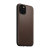 Coque iPhone 11 Pro Nomad en cuir Horween – Marron rustique 4