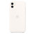 Official Apple iPhone 11 Silicone Case - White 3