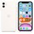 Official Apple iPhone 11 Silicone Case - White 4