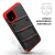Zizo Bolt Series Google Pixel 4 Case & Screen Protector - Black / Red 4