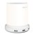 Macally Dimmable Table Lamp With 4 USB-A Ports - White 2