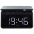 Ksix Pixel 4 XL Alarm Clock w Qi Fast Charge Wireless Charger - Black 4