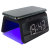 Ksix iPhone 11 Alarm Clock w Fast Charge Wireless Charger-Black 3