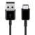 Offiziell Samsung A51 USB-C Charge & Sync Kabel - Schwarz 2
