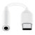 Offiziell Samsung A71 USB-C zu 3,5 mm Audio-Aux-Kopfhörer-Adapter Weiß 4