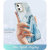 Coque iPhone 11 i-Blason Cosmo & Protection d'écran – Marbre bleu 5