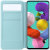 Offizielle S-View Flip Cover Samsung Galaxy A71 tasche – Schwarz 3