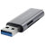 Satechi Aluminium Type-C USB 3.0 & Micro/SD Card Reader - Space Grey 2