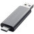 Satechi Aluminium Type-C USB 3.0 & Micro/SD Card Reader - Space Grey 4