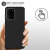 Olixar Samsung Galaxy S20 Ultra Soft Silicone Skal - - Svart 2