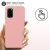 Olixar Samsung Galaxy S20 Plus Soft Silicone Case - Pastel Pink 2
