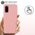 Olixar Silicone Samsung Galaxy S20 Hülle – Pastell rosa 2