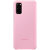 Offisielle Clear View Cover Samsung Galaxy S20 Deksel - Rosa 2