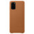 Official Samsung Galaxy S20 Plus Leather Cover Case - Brown 4