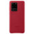 Coque Officielle Samsung Galaxy S20 Ultra Leather Cover – Rouge 3