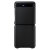 Official Samsung Galaxy Z Flip Genuine Leather Cover Case - Black 3