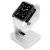 Macally Apple Watch Stand Holder - Silver / Black 3