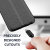 Coque Huawei P40 Pro Olixar Attache effet cuir – Noir 6