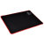 Rebeltec Ultra Glide Non-Slip Universal Office Mouse Mat - Black/Red 3