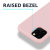 Olixar iPhone SE 2020 Soft Silicone Case - Pastel Pink 4