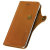 VRS Design Native Leather Diary iPhone SE 2020 Case - Brown 4