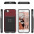 Ghostek Exec 2 iPhone SE 2020 Wallet Case - Red 9