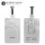 Olixar Samsung A20 Ultra Thin USB-C Wireless Charger Adapter - Silver 2