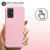 Olixar Soft Silicone Samsung Galaxy A51 5G Case - Pastel Pink 2
