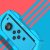 Baseus Nintendo Switch Joy-Con Holder Set - Red & Blue 2