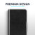 Olixar Leather-Style LG Velvet Wallet Stand Case - Black 2
