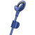 Baseus O-type Apple Lightning 2-in-1 Car Holder Cable Kit 0.8m - Blue 2