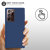 Olixar Samsung Galaxy Note 20 Ultra Soft Silicone Case - Midnight Blue 2
