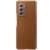 Official Samsung Galaxy Z Fold 2 5G Genuine Leather Cover Case - Brown 2