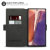 Olixar Genuine Leather Samsung Galaxy Note 20 Wallet Case - Black 2