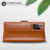 Olixar Genuine Leather Samsung Galaxy Note 20 Ultra Wallet Case Brown 3