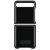 Official Samsung Galaxy Z Flip 5G Genuine Leather Cover Case - Black 2