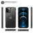 Olixar ExoShield Carbon iPhone 12 Pro Bumper Case - Black 5