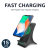 Olixar 15W Fast Wireless Charger Stand With Cooling Function - Black 3