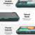 Ringke Google Pixel 5 Fusion X Tough Case - Turquoise Green 3