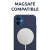 Olixar iPhone 12 MagSafe Compatible Silicone Case - Deep Blue 2