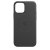 Official Apple iPhone 12 mini Leather Case With MagSafe - Black 6