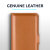 Olixar Genuine Leather Brown Wallet Stand Case - For Samsung Galaxy S21 3