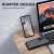 Olixar NovaShield Black Bumper Case - For Samsung Galaxy S21 Plus 5