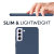 Olixar Midnight Blue Soft Silicone Case - For Samsung Galaxy S21 Plus 3