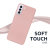 Olixar Pastel Pink Soft Silicone Case - For Samsung Galaxy S21 Plus 6