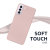 Olixar Pastel Pink Soft Silicone Case - For Samsung Galaxy S21 6